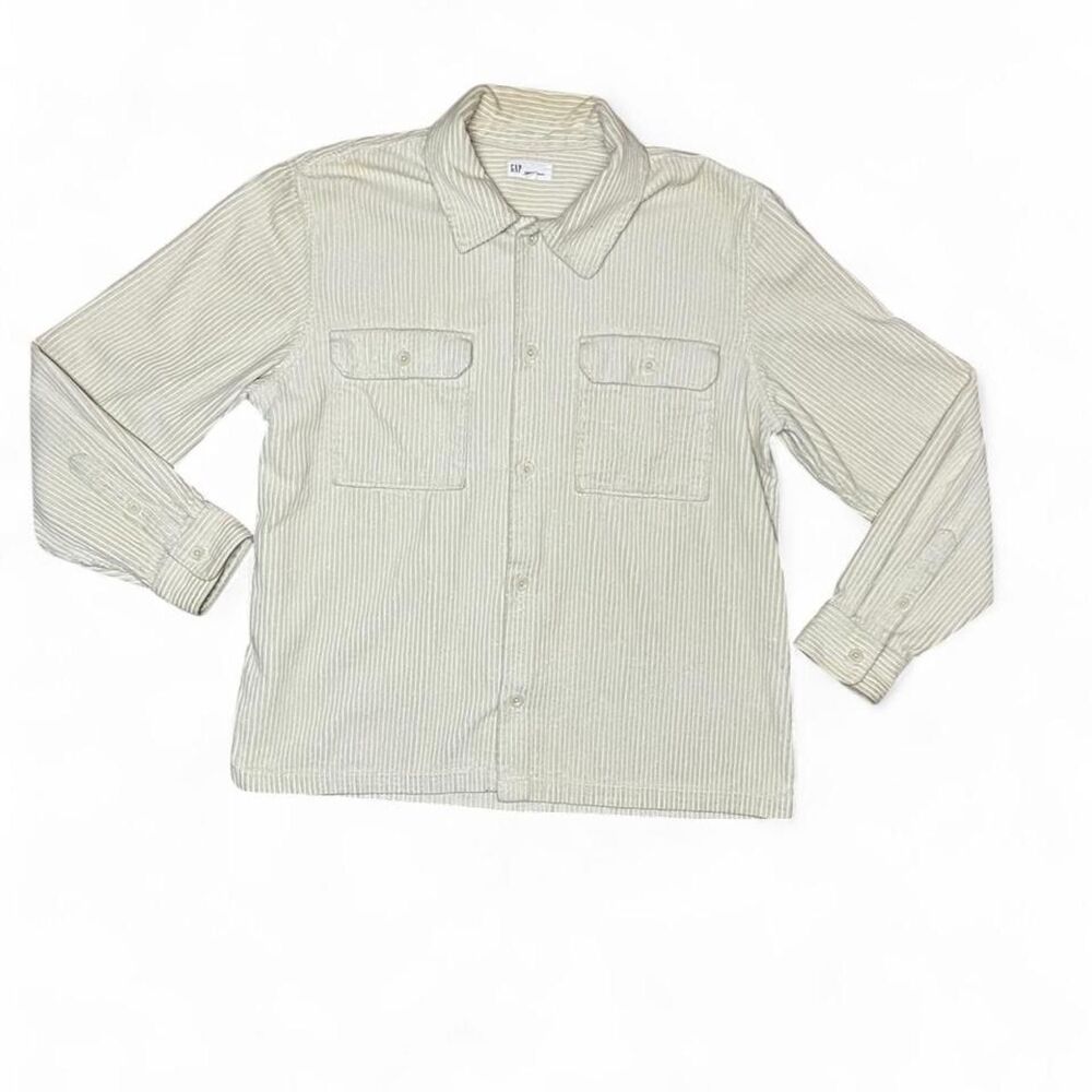 Gap Men's Cream Corduroy Jacket